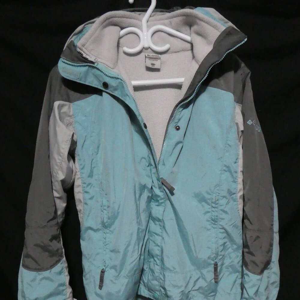 COLUMBIA SPORTSWEAR - Vertex | youth 14-16 | 3 In 1 All Season Hooded Jacket - Picture 4 of 14